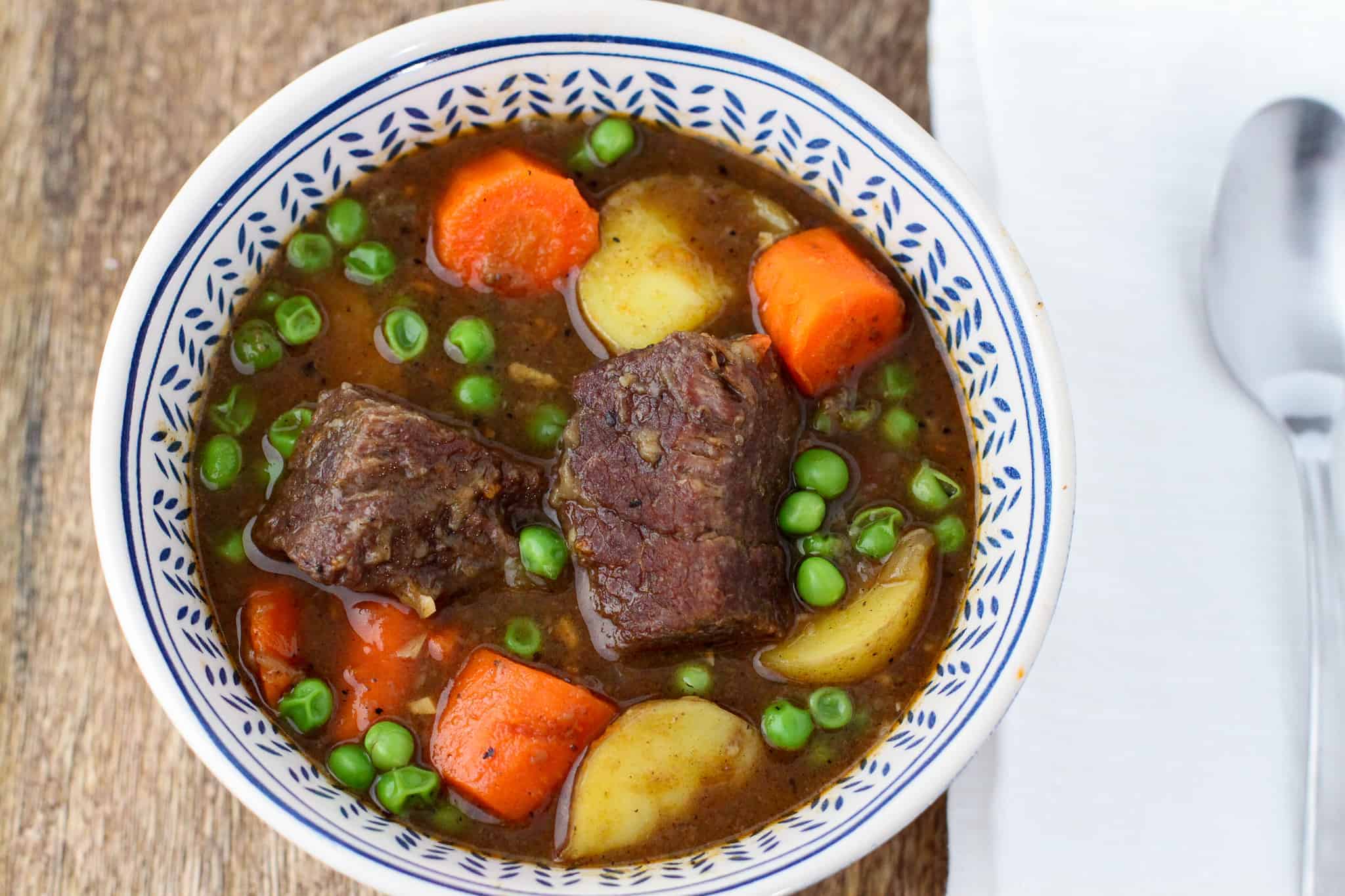Classic Beef Stew - Dishes With Dad
