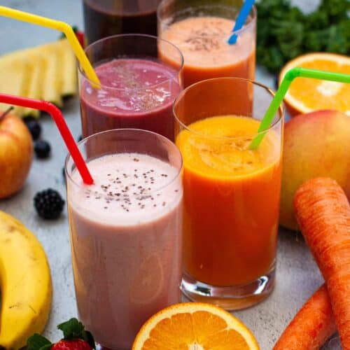 Six Healthy Smoothie Recipes Dishes With Dad