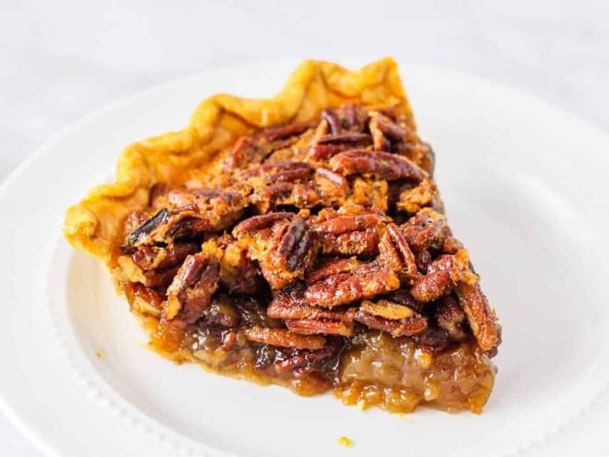 Classic Southern Pecan Pie - Dishes With Dad
