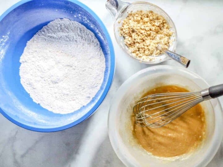 Blueberry Oatmeal Muffins - Dishes With Dad