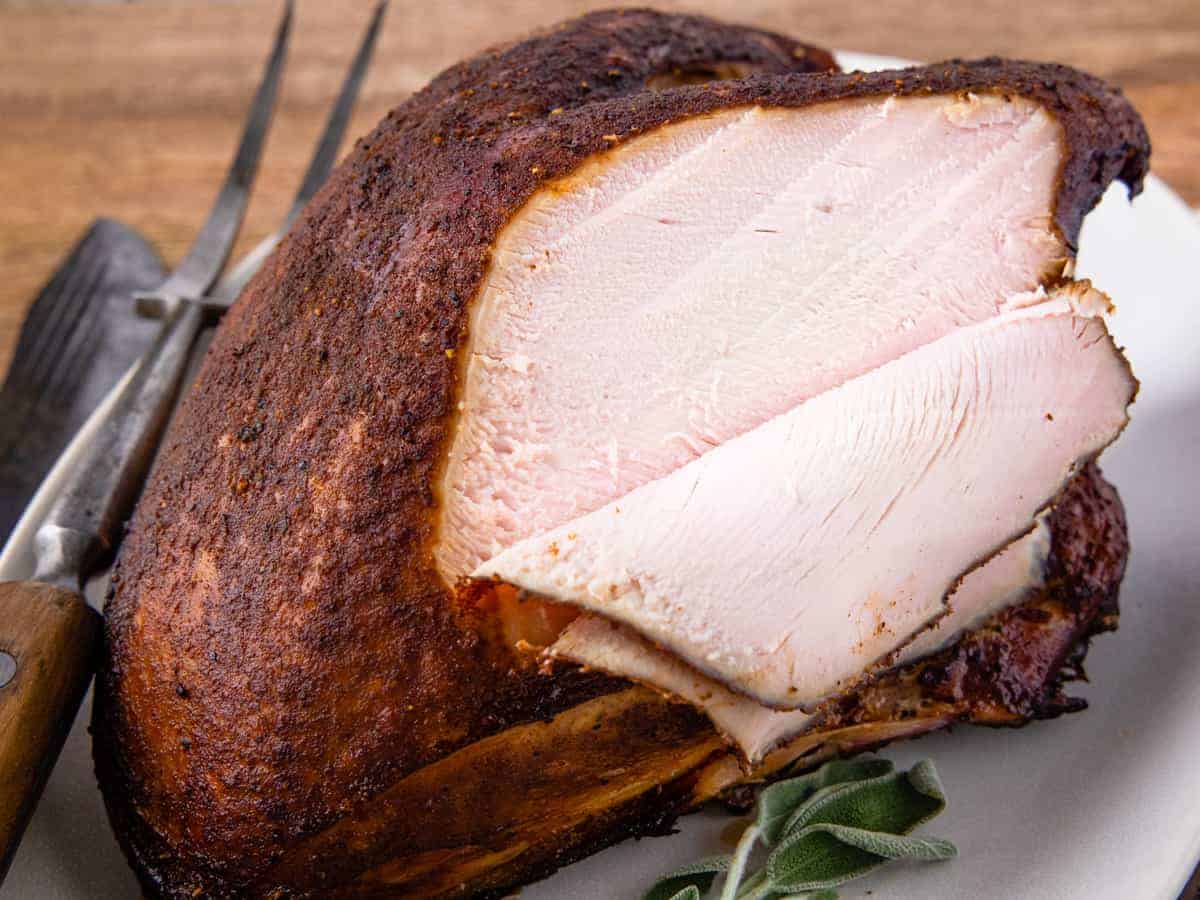 Smoked Bone In Turkey Breast 