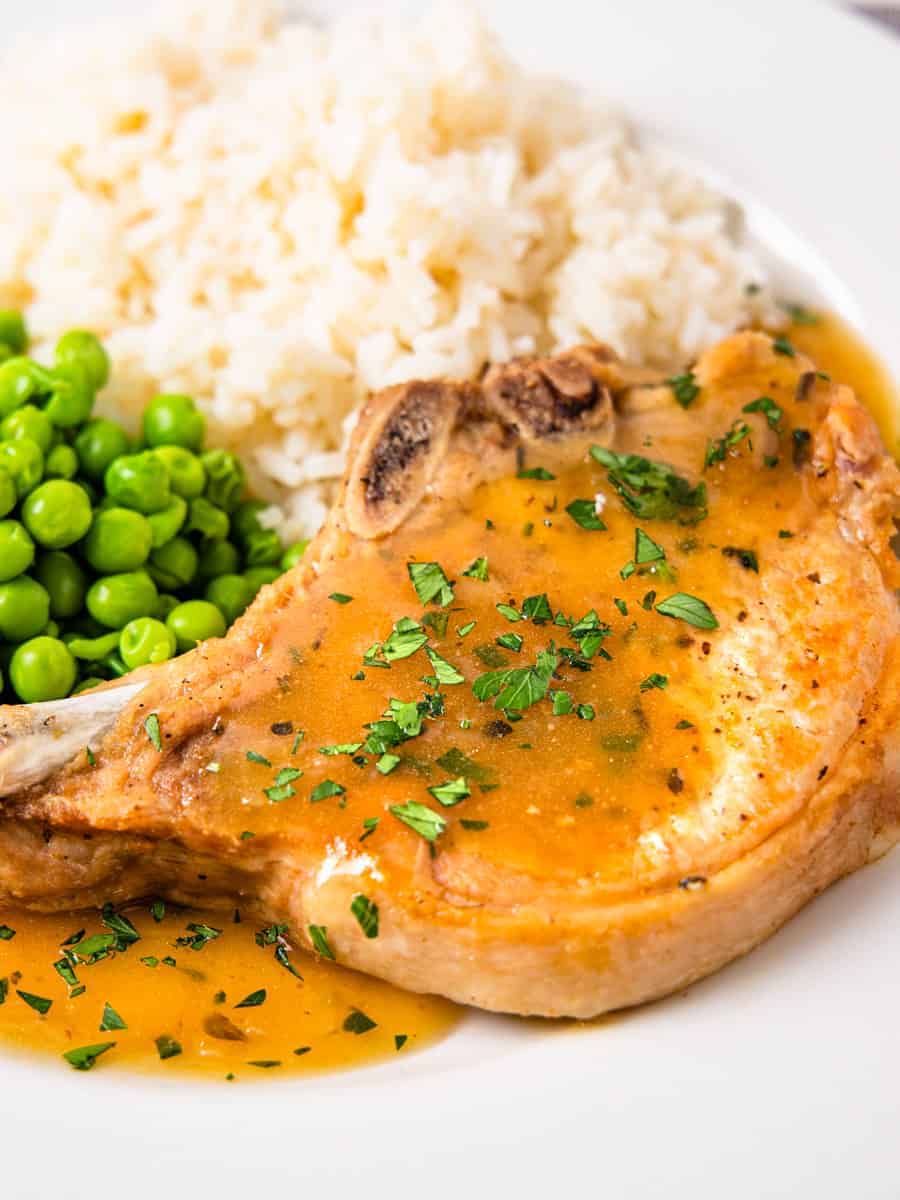 Instant Pot Pork Chops and Gravy Dishes With Dad