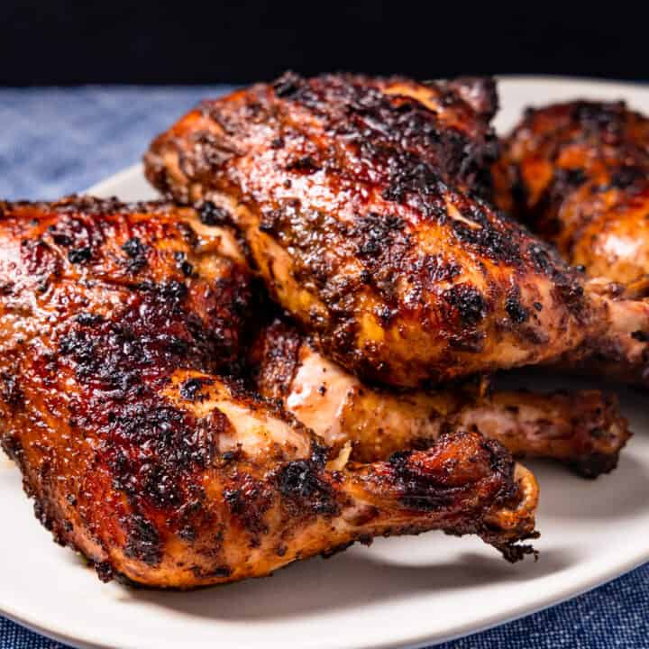 Grilled Jerk Chicken - Dishes With Dad