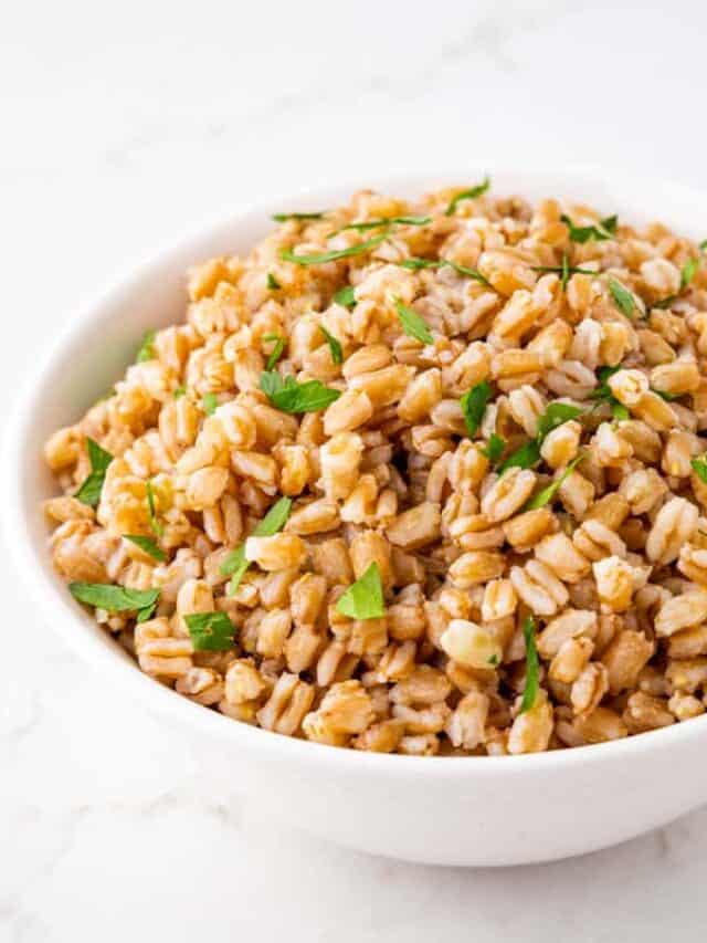 Instant Pot Farro Dishes With Dad