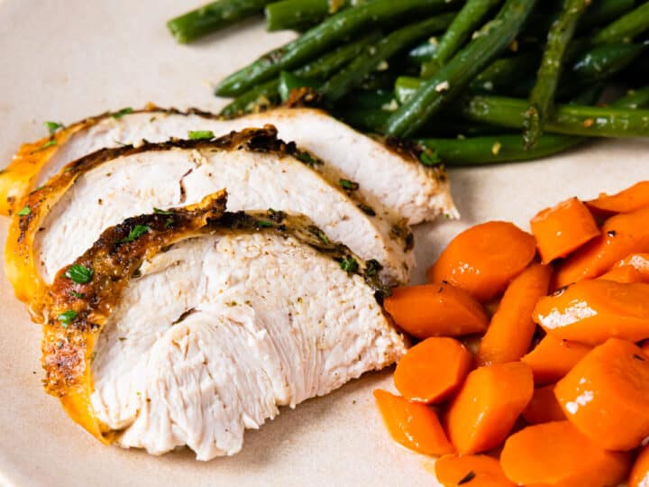 Herb Roasted Split Turkey Breast Dishes With Dad