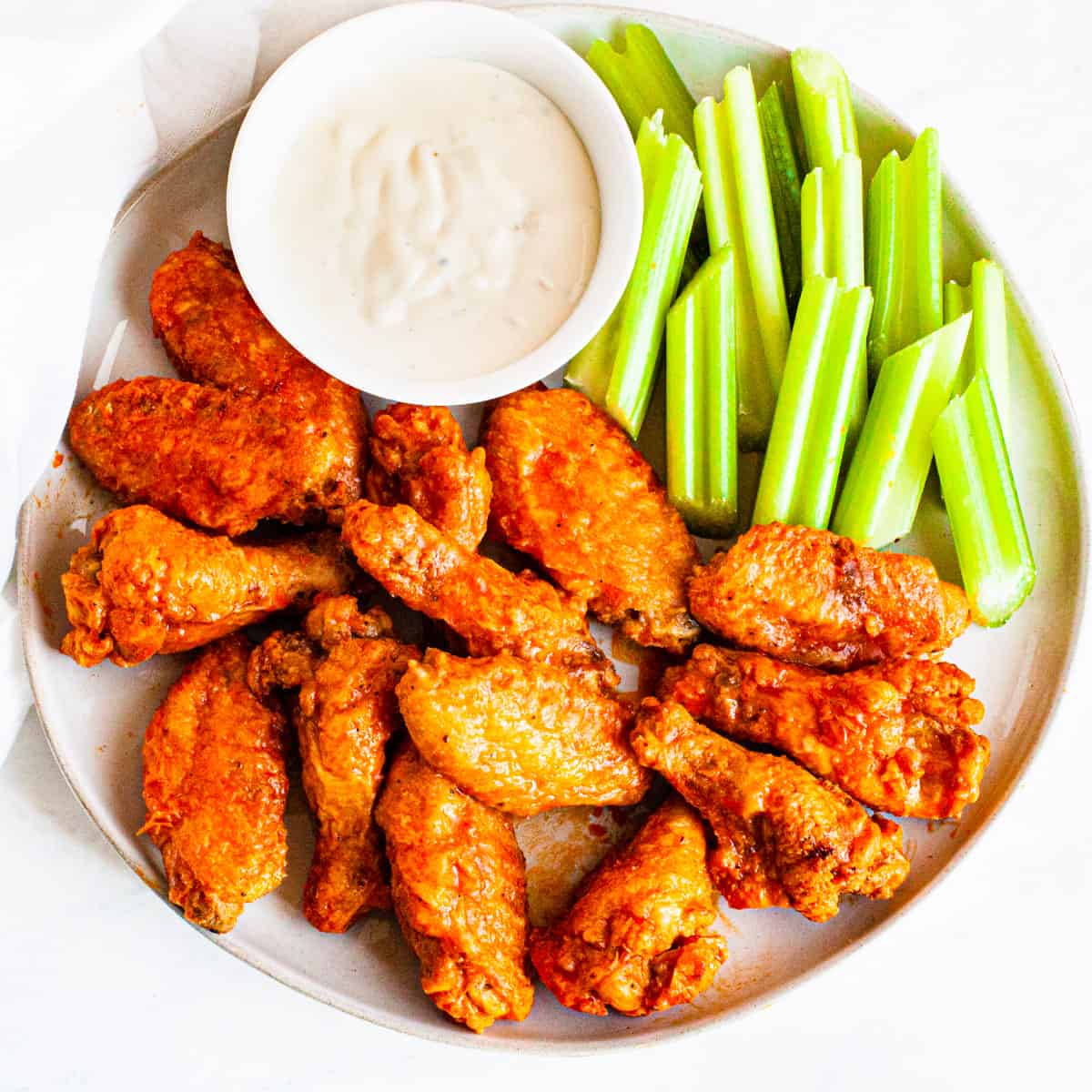 Baked Buffalo Wings — Hungry Fan®