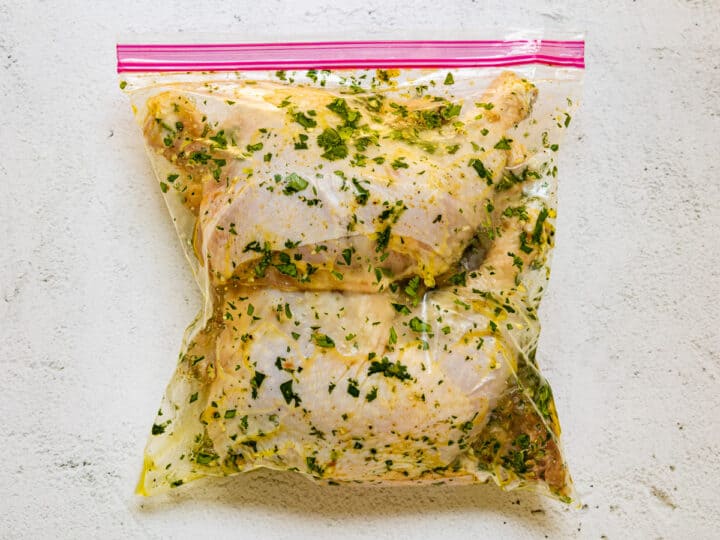 Grilled Chicken with Cilantro Lime Marinade - Dishes With Dad