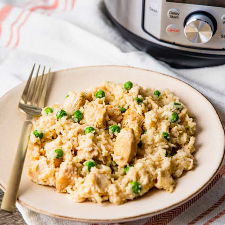 Instant Pot Chicken Breast and Rice Dishes With Dad