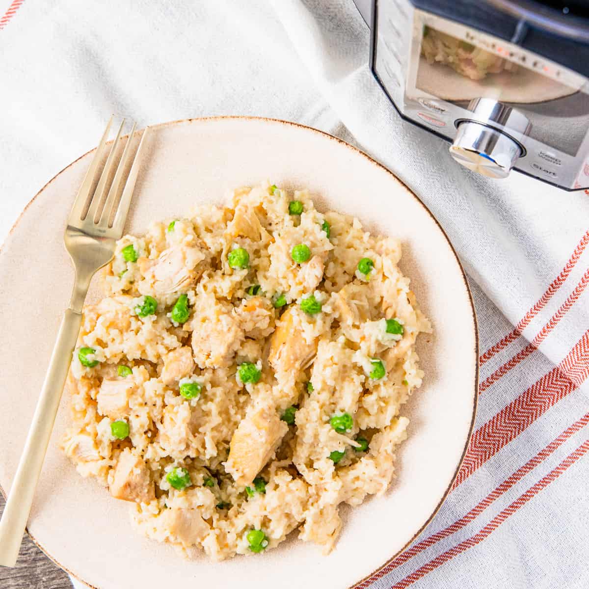 Instant Pot Chicken Breast and Rice Dishes With Dad