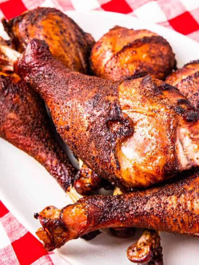 Smoked Turkey Legs Dishes With Dad