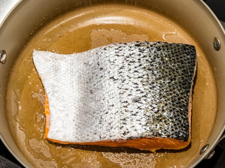 Salmon Pasta with Lemon Cream Sauce - Dishes With Dad