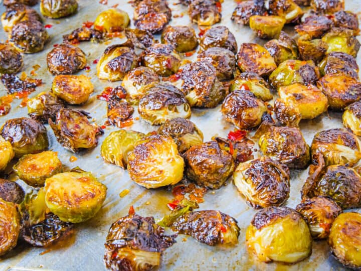 Sweet Chili Brussels Sprouts Dishes With Dad