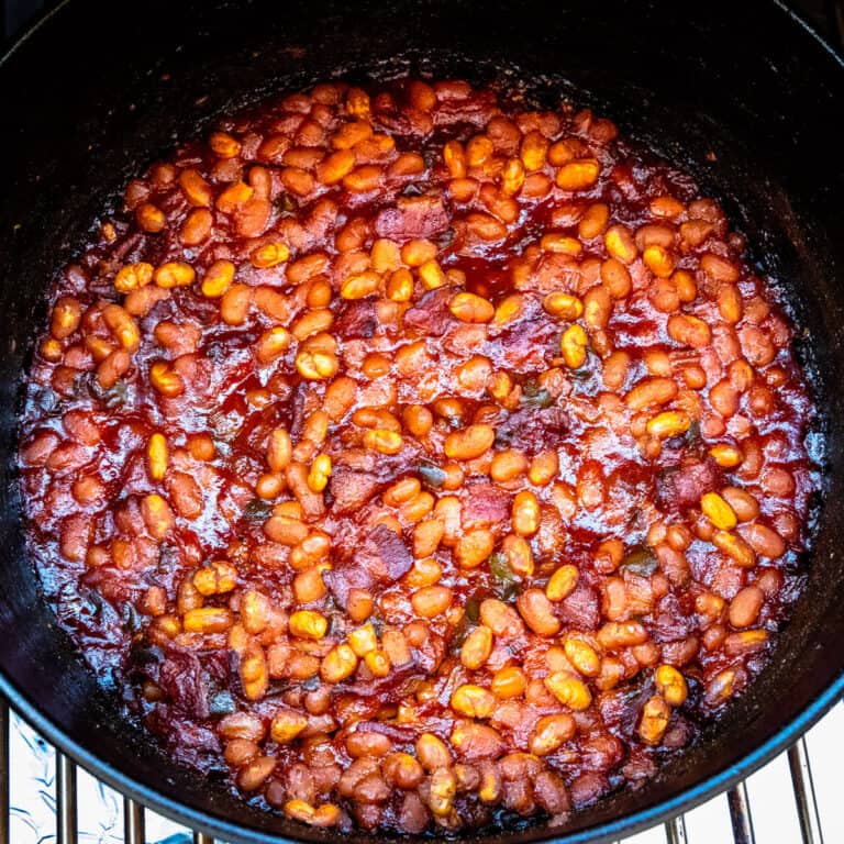 Smoked Baked Beans Dishes With Dad
