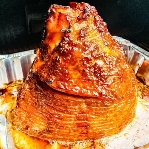 Double Smoked Ham with Honey Glaze Dishes With Dad