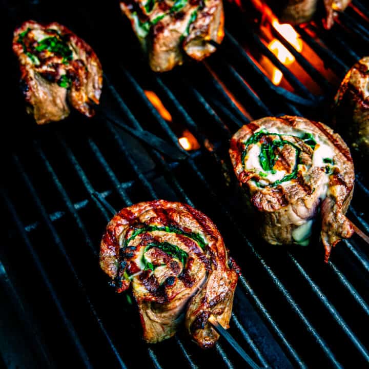 Grilled Flank Steak Pinwheels Dishes With Dad