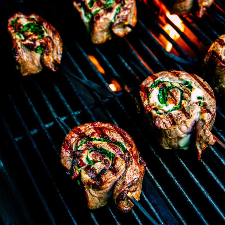 Grilled Flank Steak Pinwheels Dishes With Dad