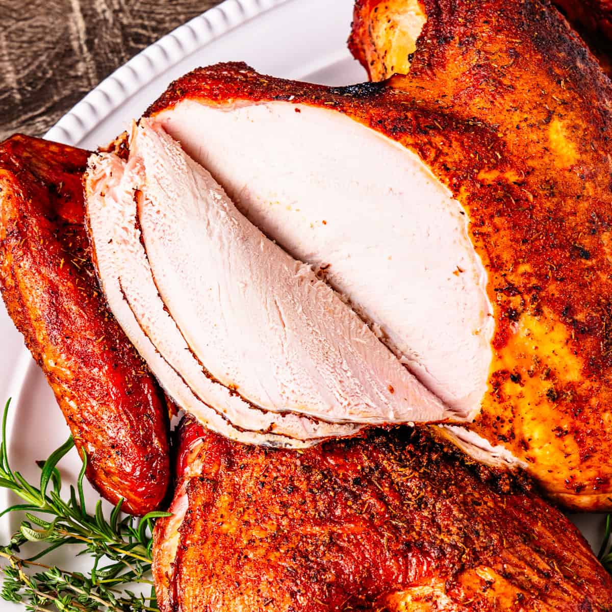 Citrus Herb Smoked Turkey Breast